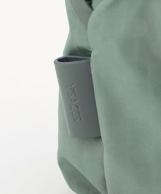 Y'SACCS Polka Dots　パイピングポケットポシェット ライトグリーン