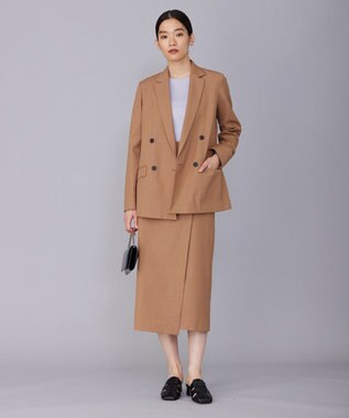 ICB 【セットアップ対応・洗える】 LooseWeave スカート レディッシュブラウン系