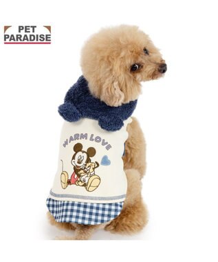  ディズニー ミッキーマウス 襟付きトレーナー 小型犬
