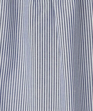 ANY SIS S 【洗える】フェイクパールストライプ ブラウス ネイビーストライプ