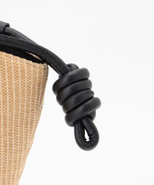 組曲 エンブロイダリーカゴ バッグ ベージュ系