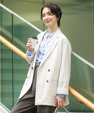 Green Parks オーバーサイズＷ釦ライトジャケット