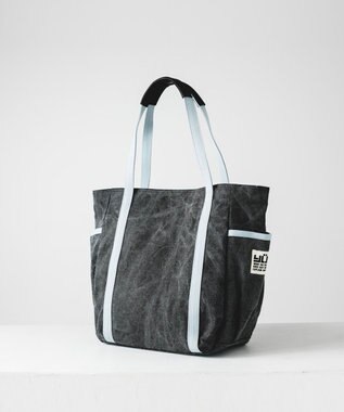 YUSHI Enjoy life - FREESTYLE TOTE 帆布トートバッグ ブラック