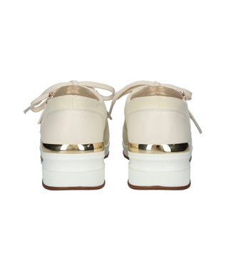 Bridget Birkin 【PARADIS COULEUR】サイドジップヒールアップスニーカー ベージュコンビ