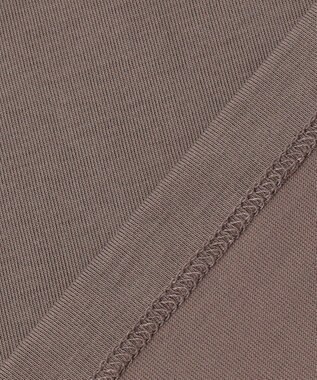 ANY ニットリブフレンチスリーブプルオーバー モカ