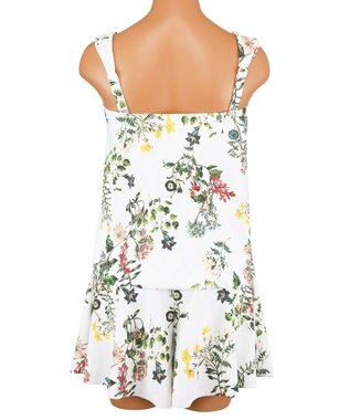 San-ai Resort（三愛水着楽園） タンキニ３点セット【San-ai Resort（サンアイリゾート）】 ホワイト