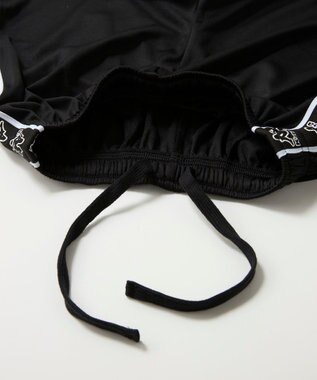 OP／FILA 【Kappa】セットアップ　ブランドロゴ入りトップス＋ショートパンツ ブルー