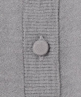 BEIGE， 【洗える・Oggi 10月号掲載】CADDO / シアーウールカーディガン Md.Gray