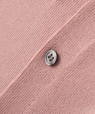 YECCA VECCA [UVカットマシンウォッシャブル]アンサンブルニット Pink