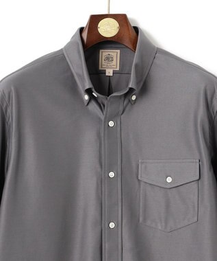 J.PRESS MEN KANEMASA KNITTING デニムジャージ シャツ ライトグレー系