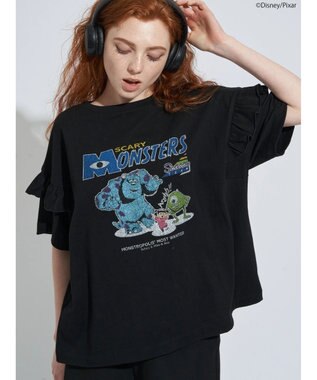 AMERICAN HOLIC フリルＴシャツ／Ｍｏｎｓｔｅｒｓ　ｉｎｃ Black