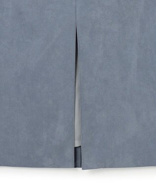 BEIGE， CISCO / フェイクスエードIラインスカート Dull Blue