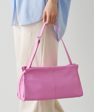 russet レザーショルダーバッグ(CE-1628) L.Pink