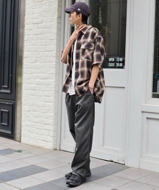 WEGO 【ウエストゴム/ドライ/速乾/MLサイズ展開】ピグメントDRYイージーパンツ グレーその他