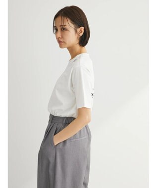 Green Parks 襟ロゴアソートレギュラーＴシャツ Off White