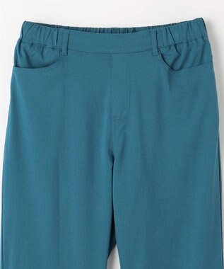 ANY L 【ストレッチ】大人の7daysデイリーパンツ ターコイズ