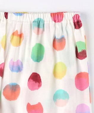 tsumori chisato SLEEP ツモリチサト パジャマ 3分袖 半袖 8分丈 綿100%(本体) 天竺素材 レディース UDT156 /ワコール アイボリー