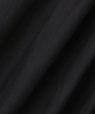 ICB L リネンスラブローン シャツワンピース ブラック