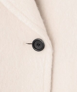 23区 L 【Oggi1月号掲載】ループカットシャギー コート アイボリー系