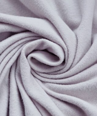 Tiaclasse 【スマート裏起毛・洗える】パールボタンブラウス グレー