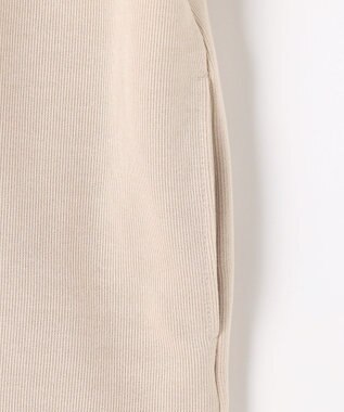 J.PRESS LADIES ジャージー Vネック カーディガン ベージュ系