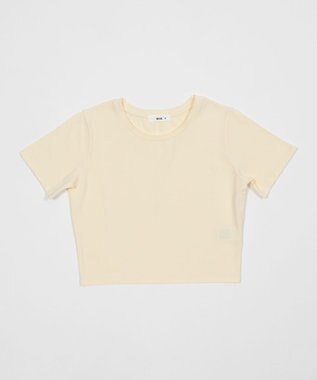 WEGO 【7色/SMLサイズ展開】コンパクトフィットT ライトイエロー