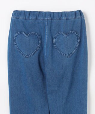 ANY KIDS 【洗濯機可能】ときめきストレッチ カットソーパンツ インディゴ