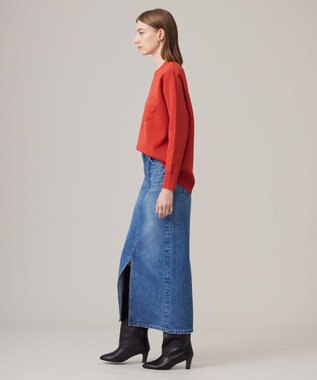 ICB 【洗える】ナンバリングカラーニット  プルオーバー バレンシア系［ソウルナンバー２］