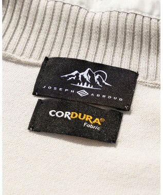 JOSEPH ABBOUD MOUNTAIN 【軽量/ストレッチ】CORDURA プルオーバーニット ライトグレー系