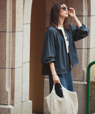 23区 【洗える】アンカーロゴプリント 半袖 Tシャツ ホワイト系