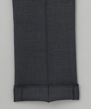 GOTAIRIKU ロングセラー【洗える/折り目加工/シワになりにくい/ウエストアジャスター】ウォッシャブル サマーウール100％パンツ_限定色(1タック)23年モデル グレー系4