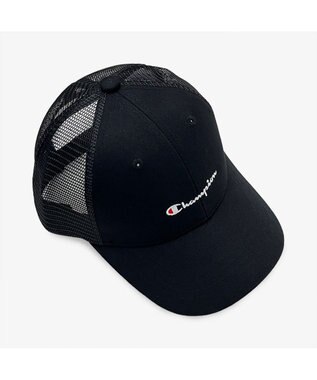 林八百吉商店 Champion　キッズ  ツイルメッシュキャップ ブラック