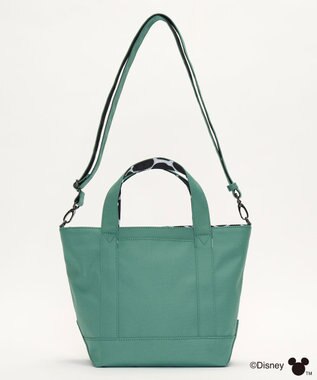 Y'SACCS 【Disney Collection】シルエットプリント2WAYミニトートバッグ グリーン