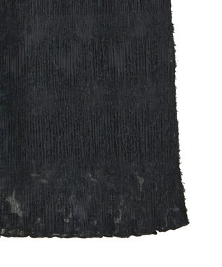 earth music&ecology マジョリカプリーツナロースカート Black