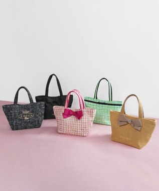TOCCA 【キャンセル分販売中！】30th Anniversary MY PRECIOUS CUSTOMIZED BAG カスタマイズバッグ ベージュ×大リボン×ショートショルダー