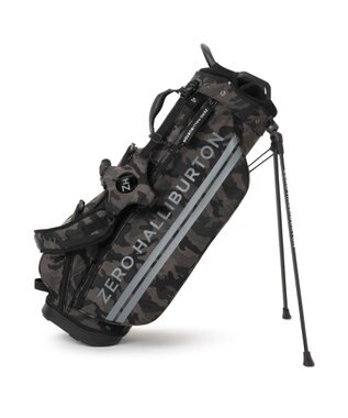 ZERO HALLIBURTON コーデュラスタンドバッグ 82052 ブラックカモ柄