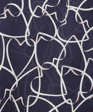 GRACE CONTINENTAL ラインハートケープブラウス ネイビー