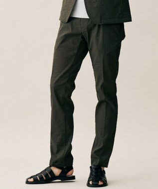 JOSEPH ABBOUD 【ウエストも伸びる!・ストレッチ】 ハイパワーピケストレッチ パンツ 26SSモデル グレー系