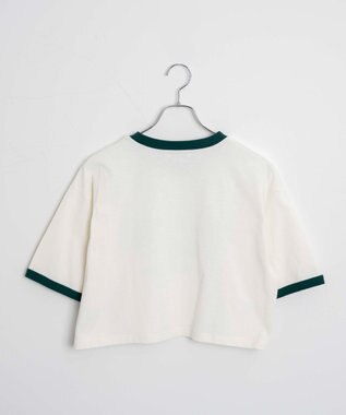 WEGO リンガーグラフィックショートT オフホワイト