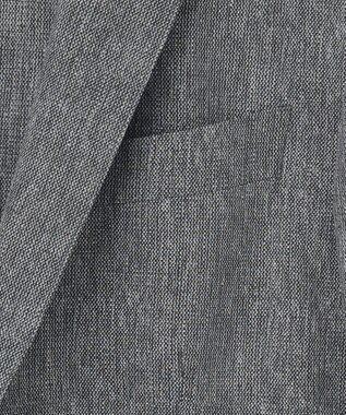 JOSEPH HOMME 新型・新柄【洗える/ストレッチ/シワになりにくい/セットアップ対応可】クールドッツストレッチ 　ジャケット ライトグレー系