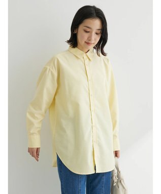 Green Parks オックス先染めシャツ Yellow