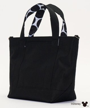 Y'SACCS 【Disney Collection】シルエットプリント2WAYミニトートバッグ ブラック