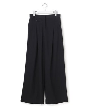 ICB L 【先行予約】Ry/Liバイオストレッチ ワイドパンツ ブラック