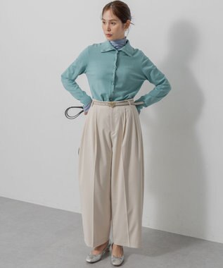 組曲 ハートバックルリバーシブルベルト ベージュ系