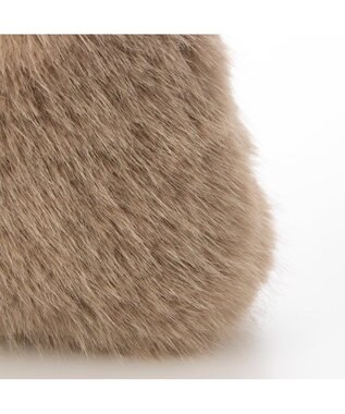 UNBILLION カシュカシュ cachecache / エコファーシンプルショルダートートバッグ オーク