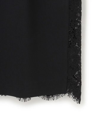 BEIGE， KALMIA / バックファスナーレースドレス Black