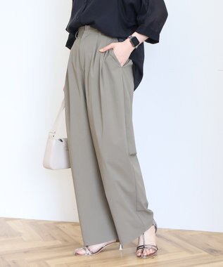 AMERICAN HOLIC ナイロンタックパンツ Khaki