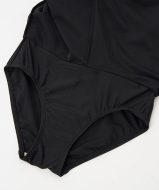 OP／FILA 【FILA】スクールワンピース水着 ブラック×パープル