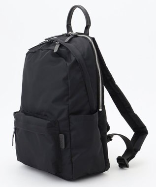 Y'SACCS フロントポケットベーシックリュック ブラック