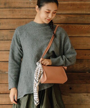 UNBILLION 【テレビ ドラマ着用アイテム】cachecache WEB限定スカーフ付ボックスショルダー